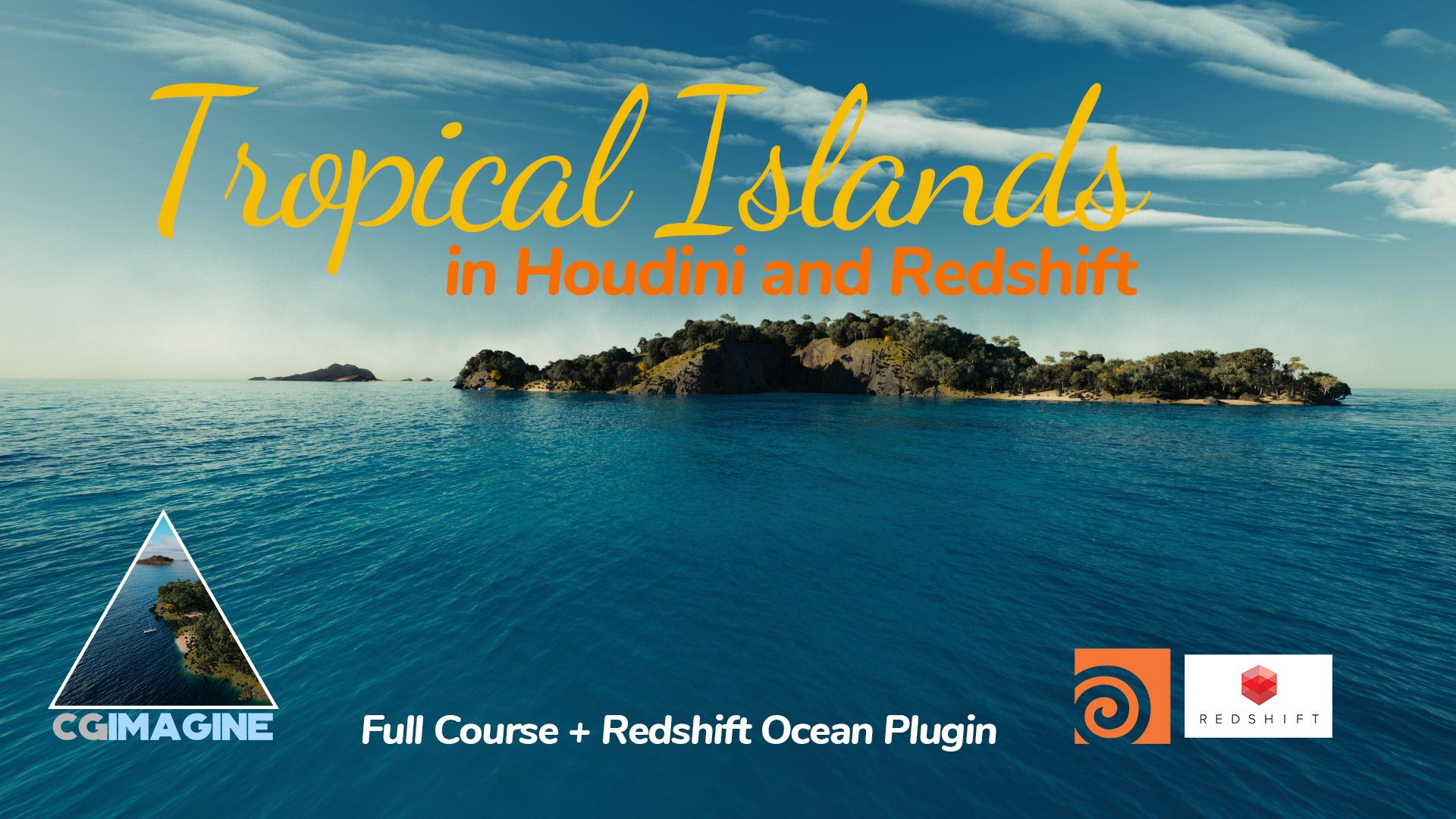 CGCircuit – Tropical Islands in Houdini and RedShift 2 1623187872269 1080 30