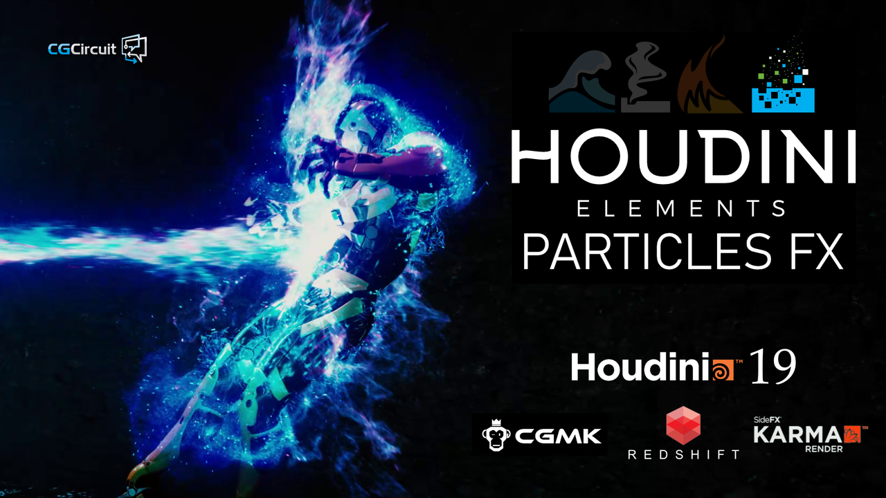 Houdini Elements – Particles FX[CGCircuit]