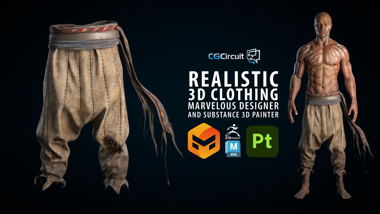 Realistic 3D Clothing[CGCircuit]